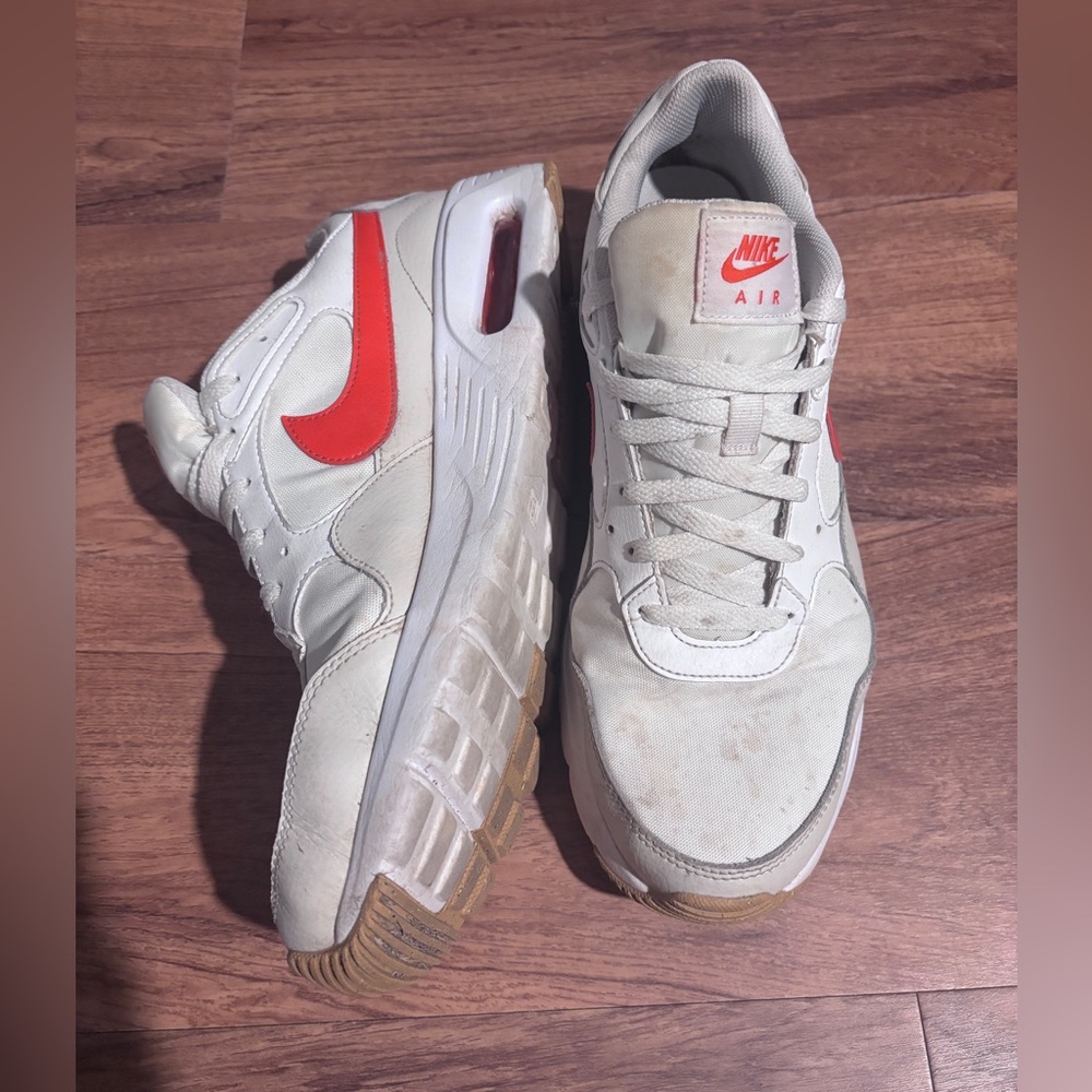Nike Air Max SC White Red Orange Men’s Shoes Sneakers Streetwear Sports Casual